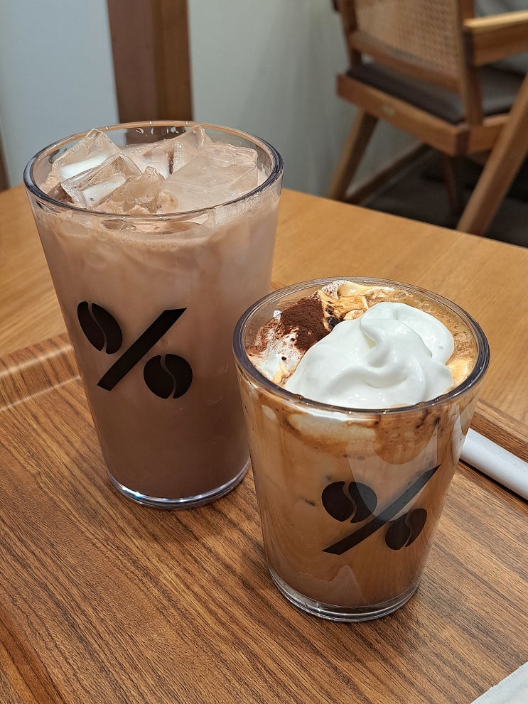  인천 논현역 카페 크림라떼가 맛있는 텐퍼센트커피