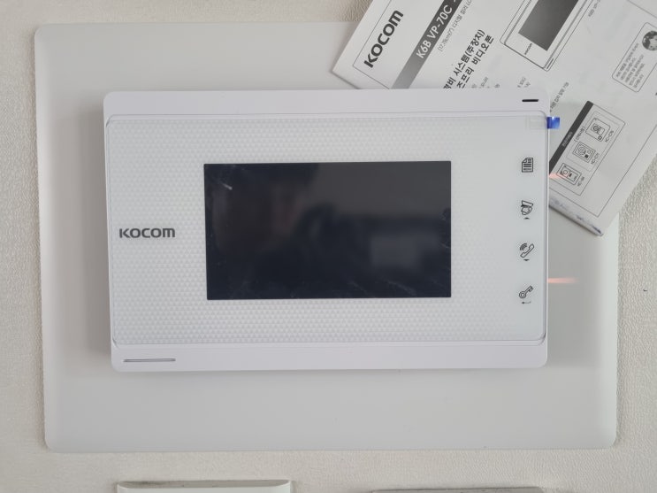  관악구 신림동 신림푸르지오1차아파트 코콤비디오폰 K6B VP-70C 설치 후기