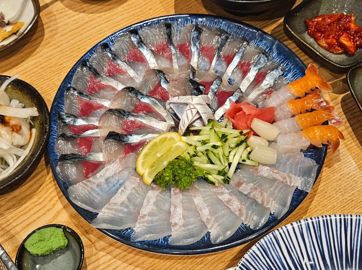  제주 바다해찬 협재 해수욕장 횟집 저녁으로 먹은 모듬회
