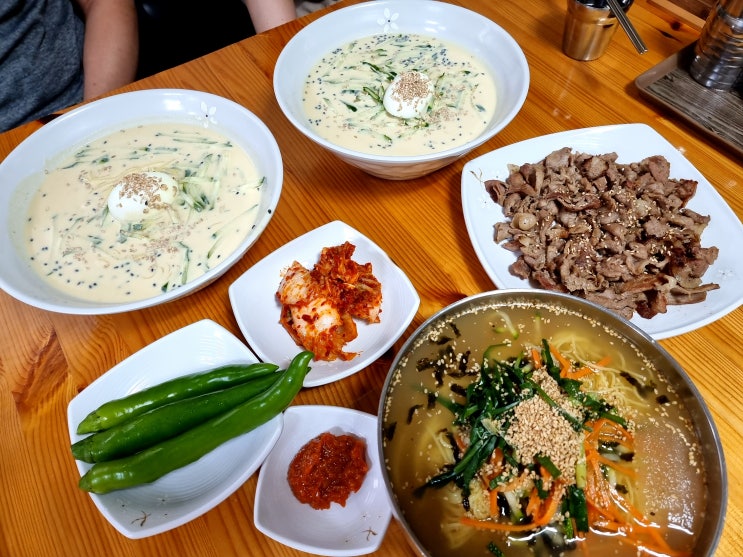  대구 신천역 맛집] 잔치국수 + 불고기 세트 맛집 '송라별미국수'