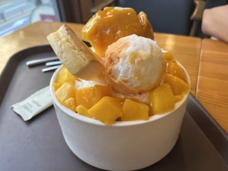  [설빙] 여름빙수추천, 킹망고빙수 _내돈내산