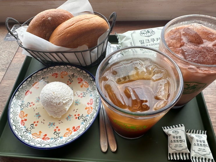  목장에서 직접만든 카이막 카페 - 아침미소목장