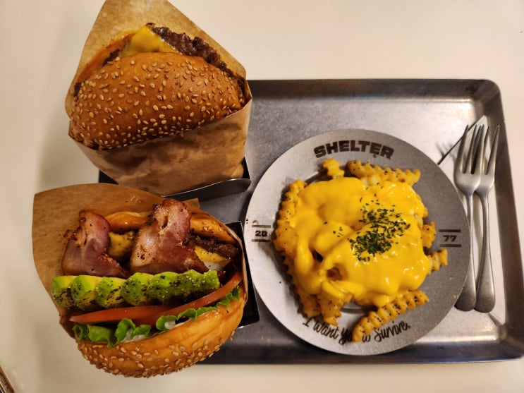  등촌역점심 신상 수제버거 맛집 쉘터버거
