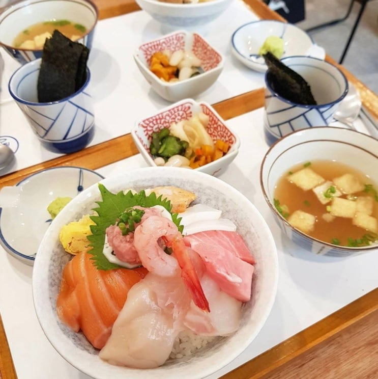 용산 맛집 오복수산 한남점 카이센동 후기