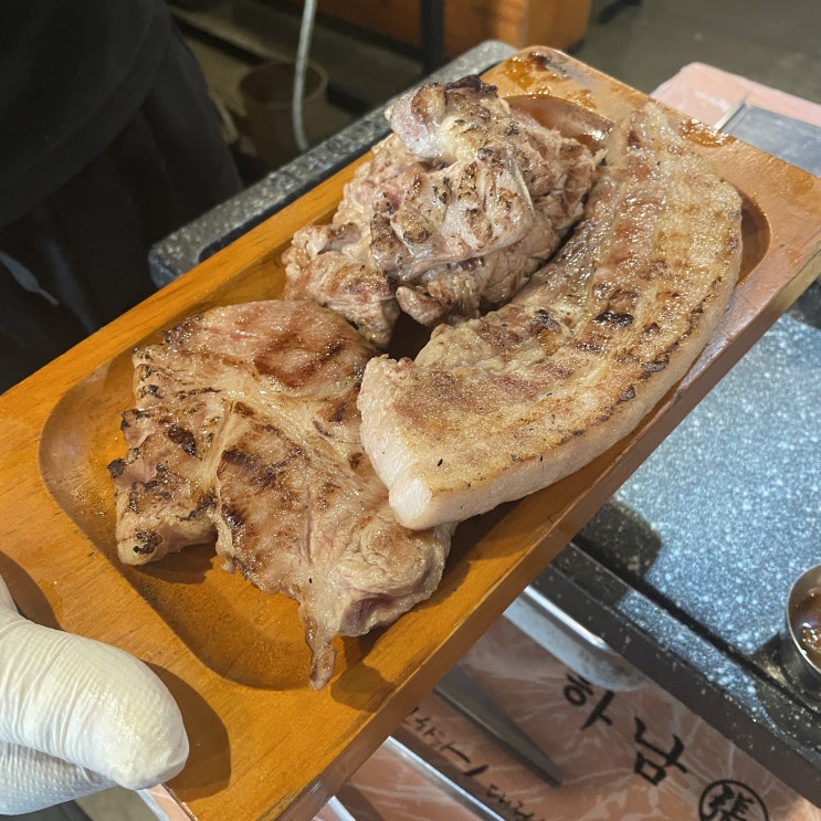  경기광주맛집 - 질좋고 맛있는 고기를 편하게 먹을 수 있는 하남돼지집 광주경안점