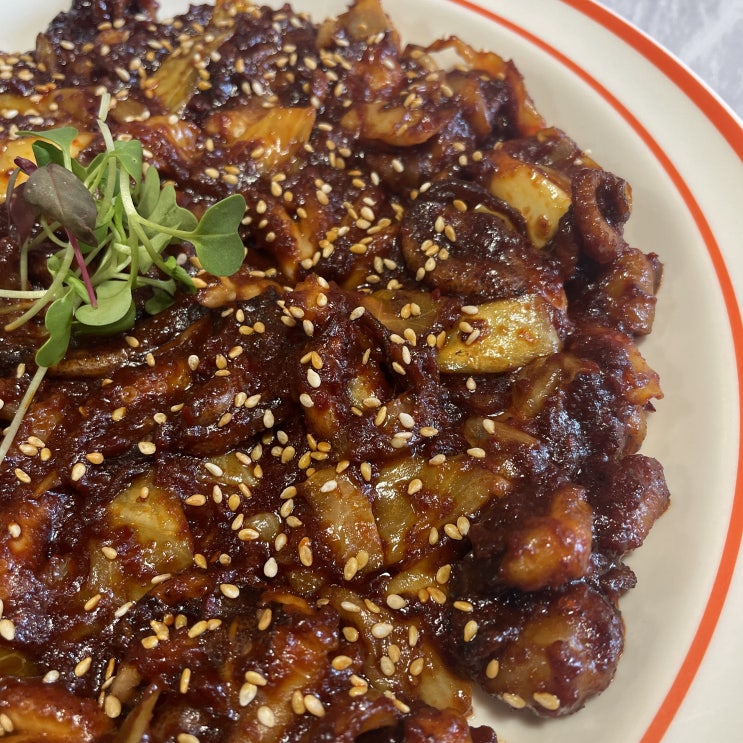  구미동맛집 - 맵찔이도 계속손이가는 맛있게 매운맛! 분당서울대병원 맛집 쭈스토랑