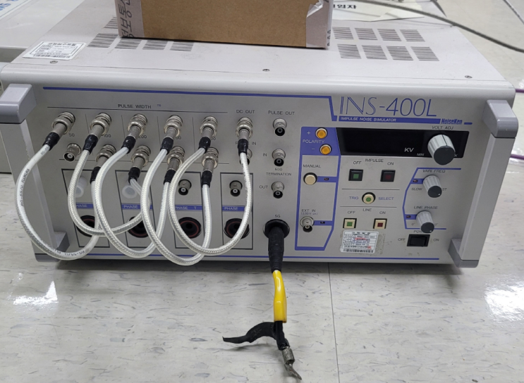  NOISEKEN 임펄스노이즈 시험기 중고 INS-400L중고, 4KV, 시험품 3상가능