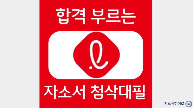  롯데e커머스 IT개발 채용연계형 교육생 채용, 자소서 작성법 및 첨삭대필