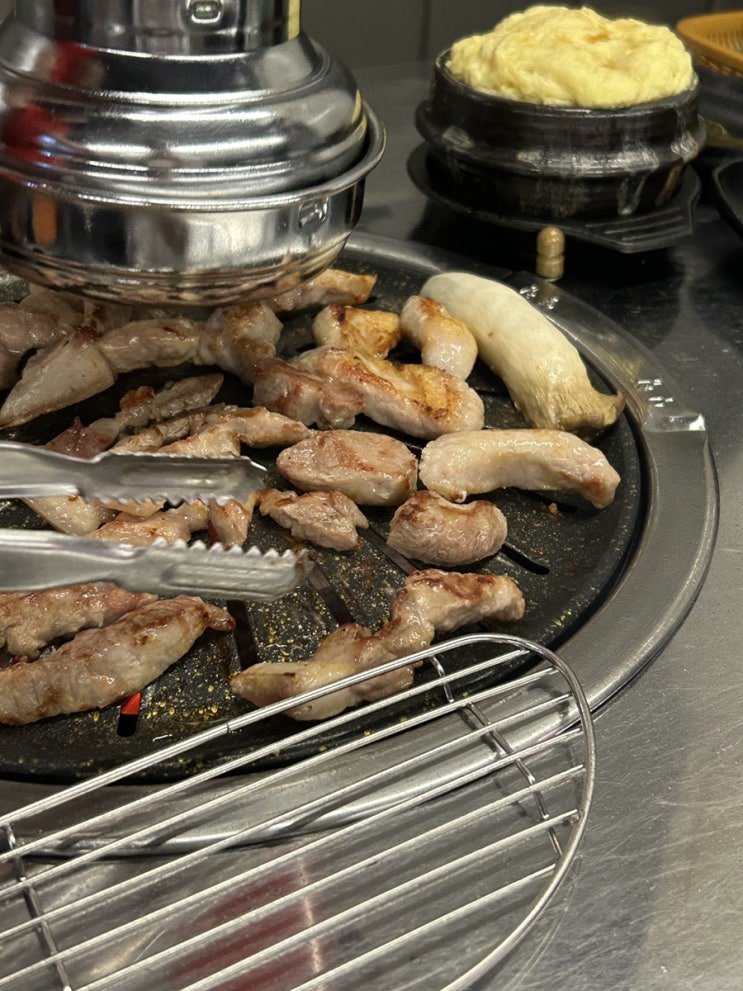  광주 첨단맛집 참숯돈돼지 뒷고기모둠 삼겹살 방문후기