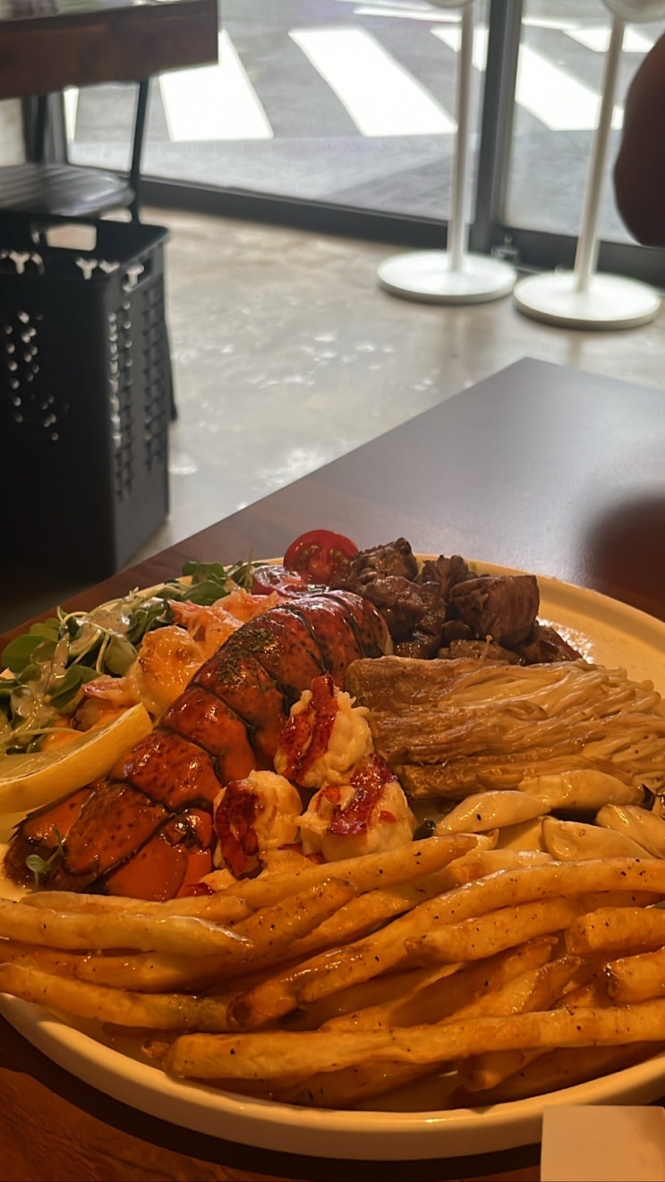  연산동 맛집 랍스터 철판요리가 있는 연산동 술집 그린애플