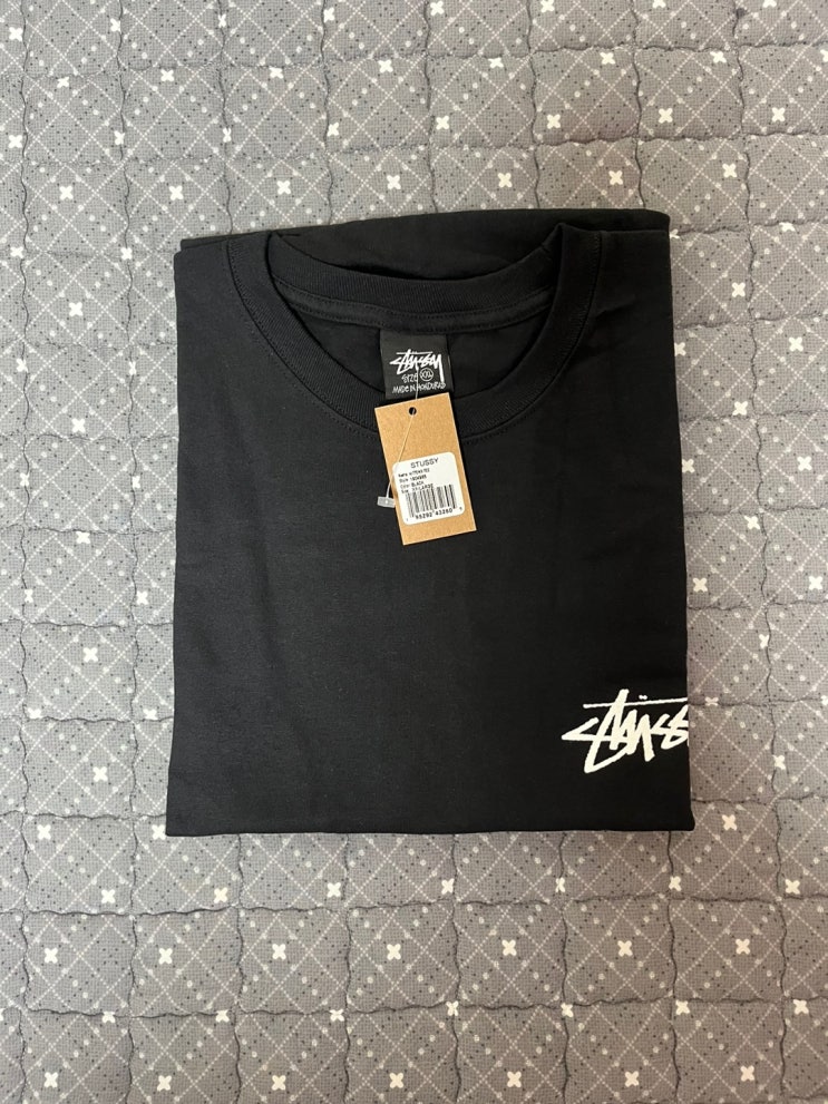 스투시 키튼 티셔츠 블랙 리뷰(Stussy Kittens T-Shirt Black)-1904965