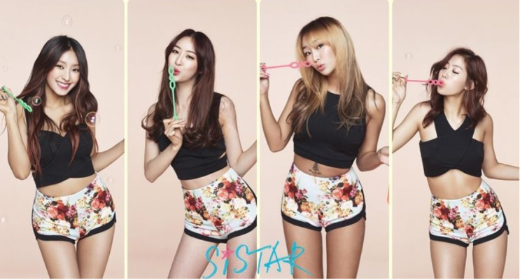 씨스타 'Touch my body' 2010년대 여름음원 강자 4인조 걸그룹
