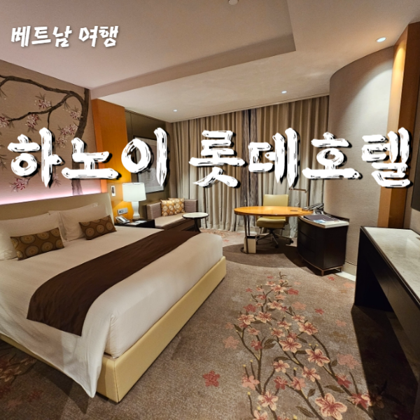  베트남 하노이 롯데호텔 수영장 헬스장 루프탑 조식 롯데마트 후기