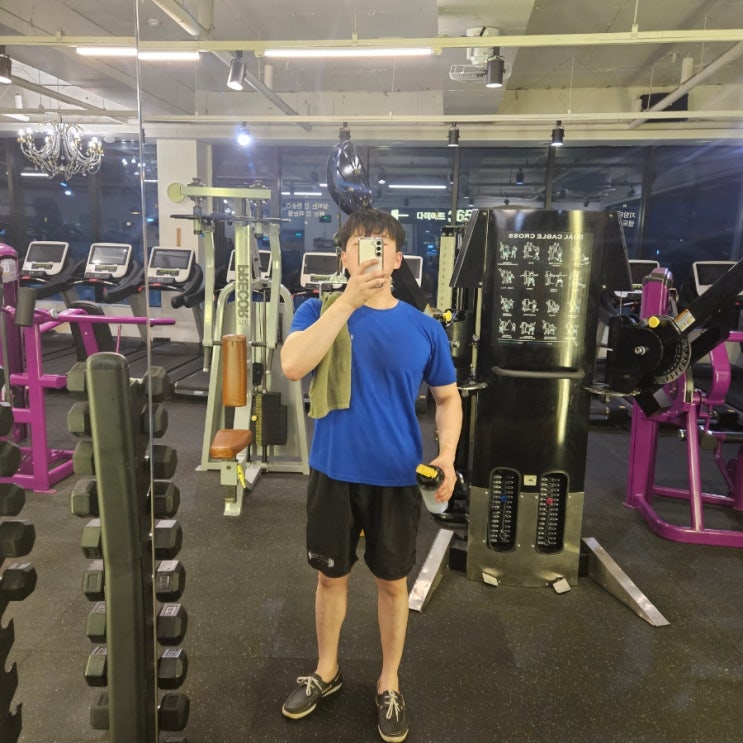 오늘 운동 일기, 20230707