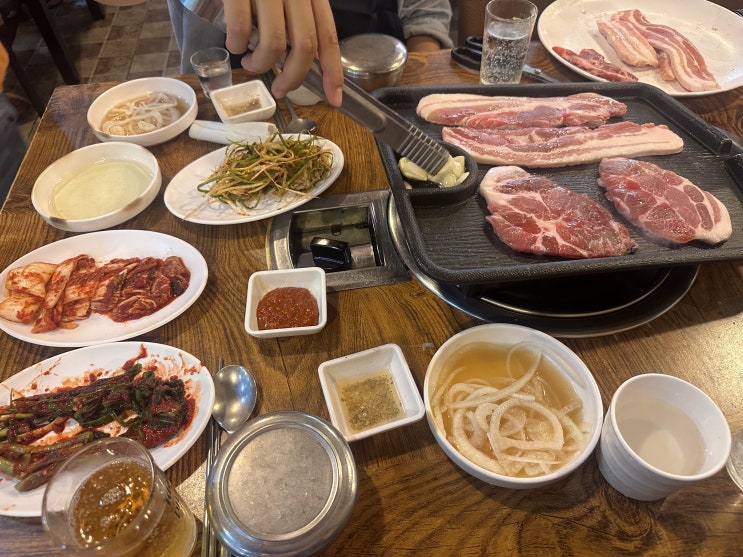  엘리멘탈& 신림 가성비 존맛탱 고깃집 우리축산정육식당