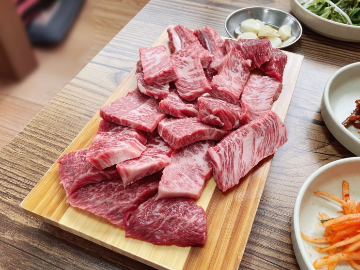  강릉 고기집 포남동 한우 맛집 진고개참나무숯불갈비