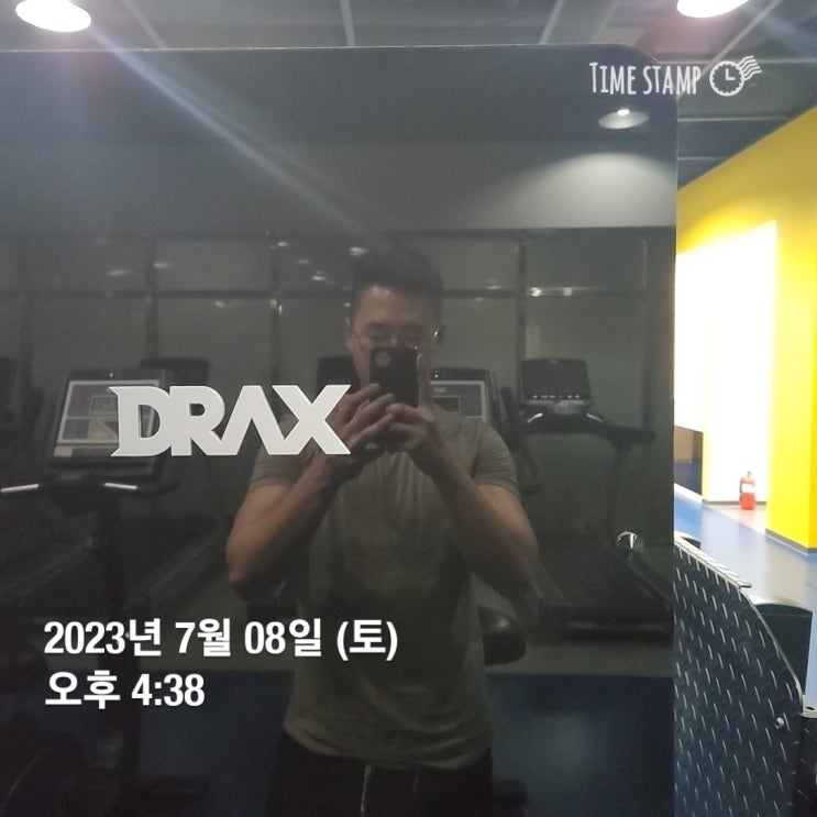  [운동,일상] 7월 첫째 주 운동기록, 심폐지구력 상승과 웨이트 트레이닝의 점진적 과부하