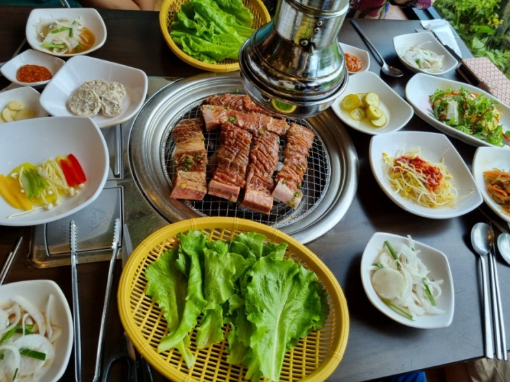  연천 전곡 갈비맛집 신라가든 숯불갈비 소불고기