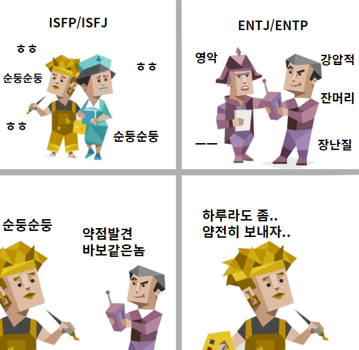 ISFP는 왜 동네 바보일까? (특징, 분석, 정리, 짤, 밈, 팩폭) : 네이버 블로그