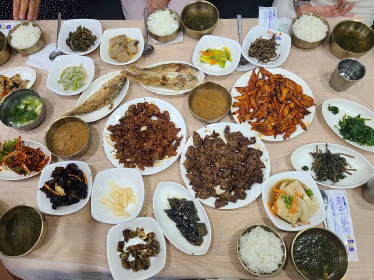  경북 김천 직지사 한정식 맛집 경동산채식당