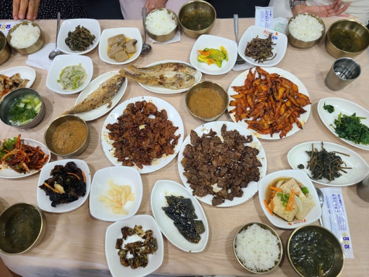 경북 김천 직지사 한정식 맛집 경동산채식당