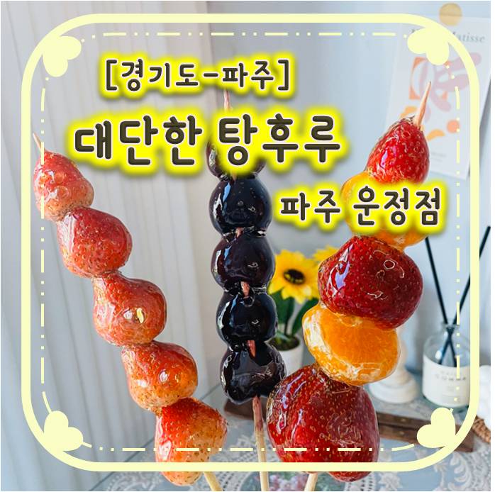 파주탕후루맛집-대단한 탕후루 파주운정점 파주탕후루맛집-대단한 탕후루 파주운정점