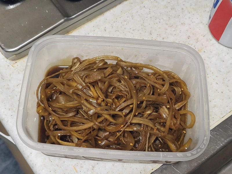 경주 보배김밥 스타일 우엉조림 레시피ㅋ