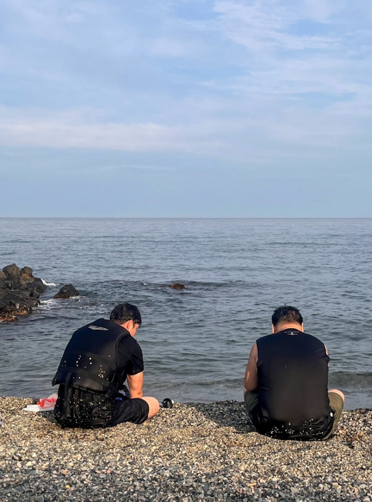  울산 강동몽돌해변 물놀이 명소 노지캠핑까지 울산해수욕장 개장