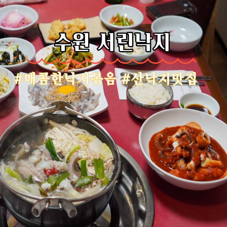  수원낙지 매탄동 낙지요리전문점 서린낙지