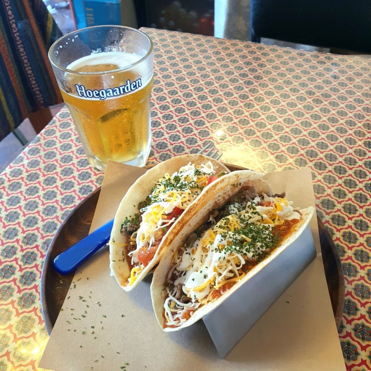  월정리 맛집 월정타코마씸 바다보며 타코에 생맥주