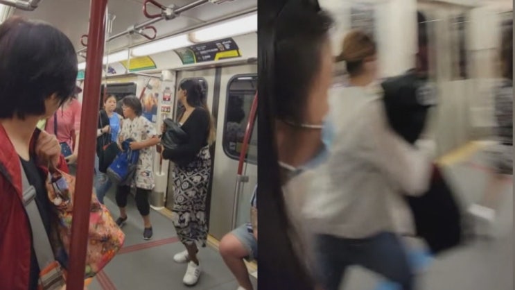  토론토 TTC 지하철 안에서 발생한 칼부림 사고;;;; 빈번한 지하철 범죄