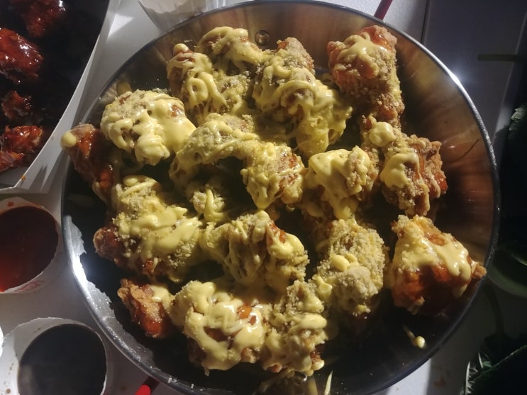  디디치킨 ( 인천 서구청점 )  맛있는치킨 배달 시켜서 먹었어요~ 냠냠