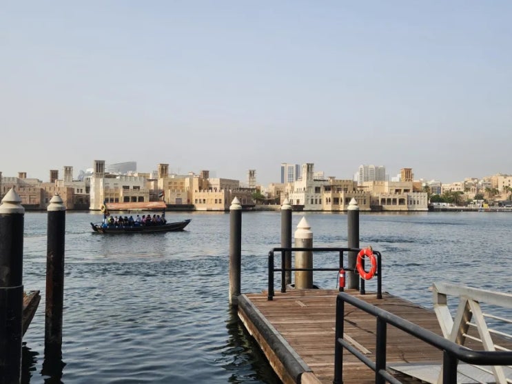 [UAE-두바이] 두바이 크리크운하(Dubai Creek), 아브라 수상택시