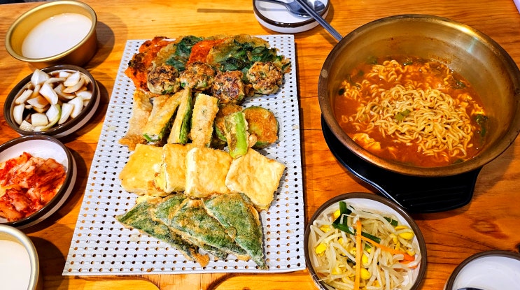  난곡 술집 세이브마트 인근 모듬전 막걸리 맛집 곽가네막걸리포차