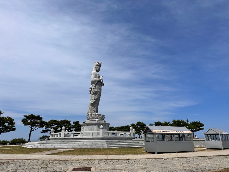  강원도 사찰 양양 낙산사 해수관음보살상부터 절 코스 및 주차장