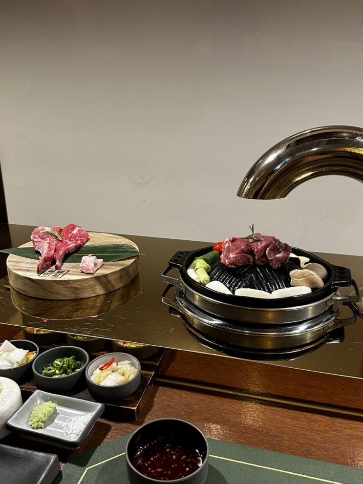  상수양고기 설램이길 고량주 두병깐 양갈비 데이트