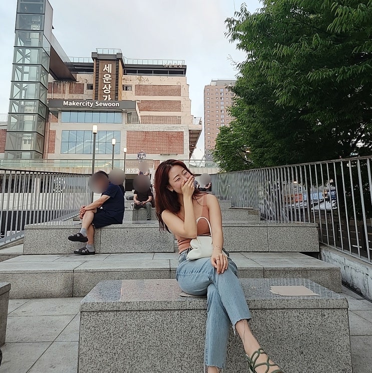  광장시장 먹거리 구경 후 창신육회 뚫고 찹쌀꽈배기 줄