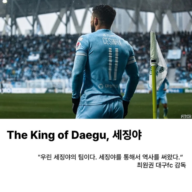 The king of Daegu, <b>대구</b>FC <b>세징야</b>