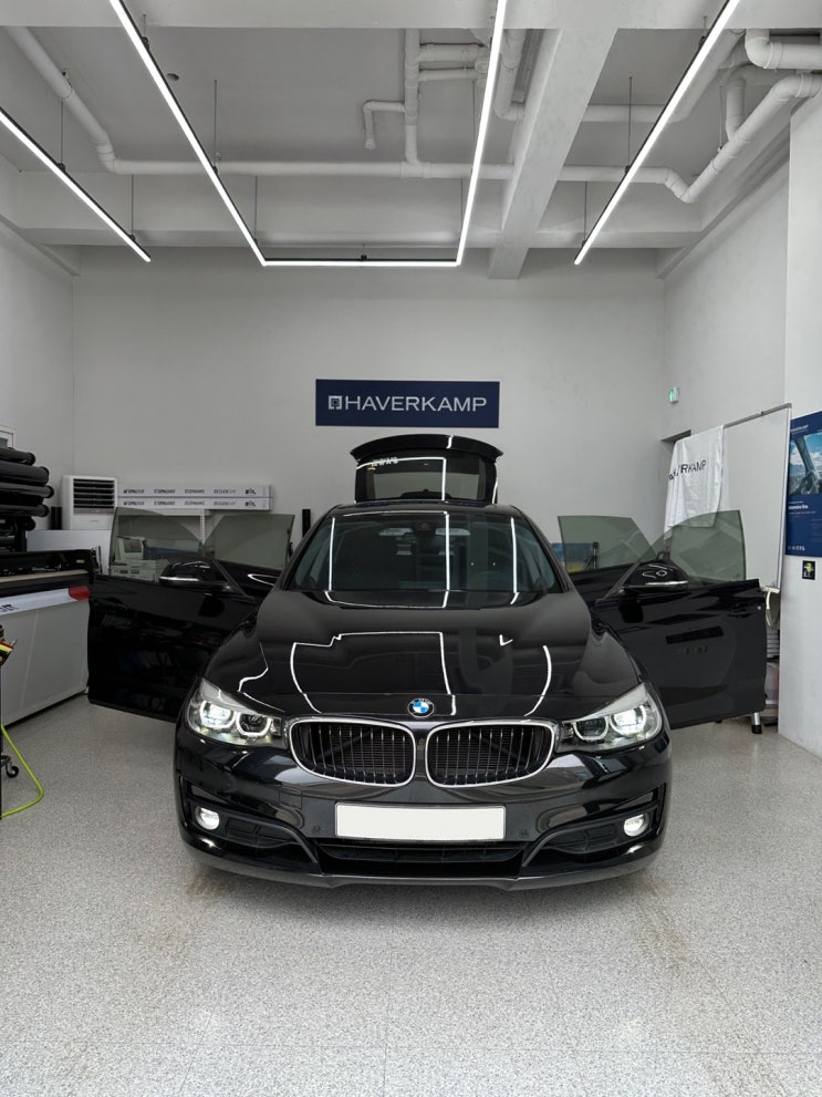  썬팅 농도 선택 중요합니다 BMW 3GT 어항 썬팅 하버캠프 세라믹본드 로얄본드