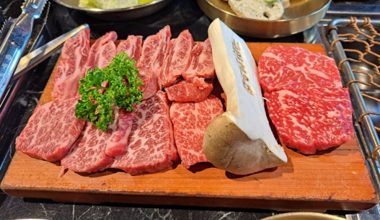 [판교 맛집] 국민한우집 서판교직영점 :: 분당 한우 맛집에서 소고기데이트(살치살,늑간살,설화등심,차돌박이된장죽)