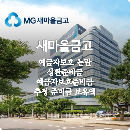  <새마을금고> 예금자보호 논란, 상환준비금/예금자보호준비금 용도, 추정 준비금 보유액 등  (feat. 새마을금고법 관련 조항)