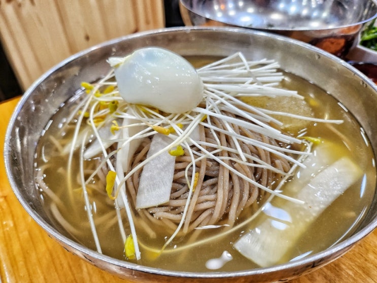  광명사거리 근처맛집, 육쌈 평양메밀 7호점, 광명냉면집