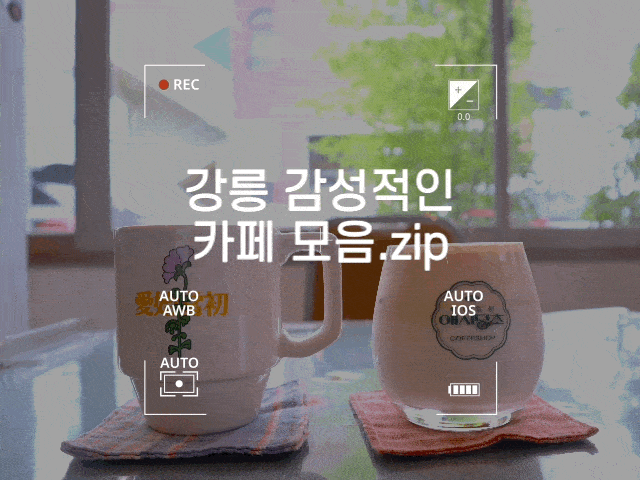 #101 강릉 카페 - 카페 오뉴월, 카페 애시당초, 카페동화