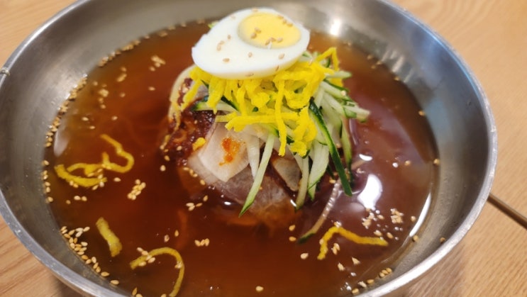  불국사 밀면 웨이팅이 너무 길어서 찾아간 한돈가 밀면 맛집
