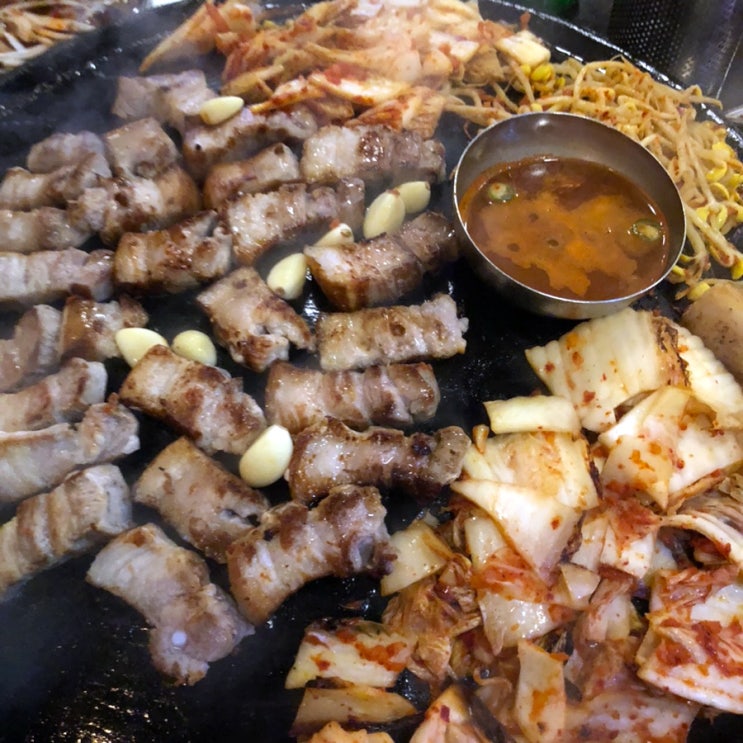  부평 삼겹살 맛집 동두천솥뚜껑삼겹살 가성비 최고