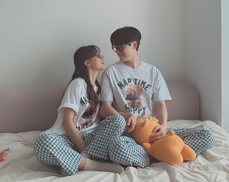  커플 파자마, 인더파우치 홈웨어 후기