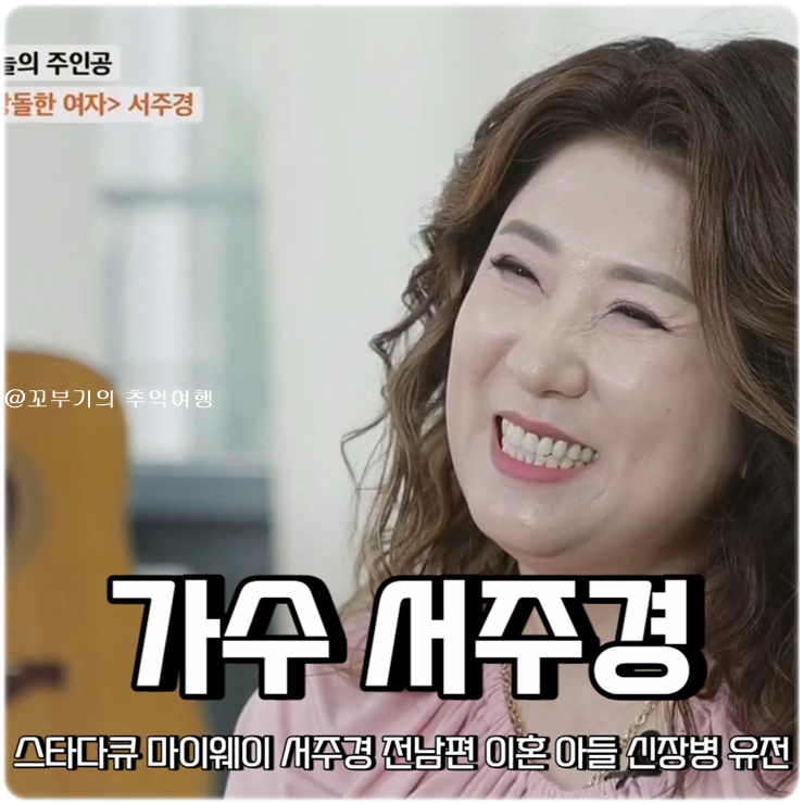 스타다큐 마이웨이 '<b>당돌한 여자</b>' 가수 <b>서주경</b> 전 남편 이혼... 