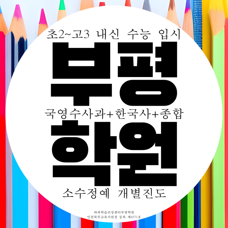 인천 부평 와와학습코칭센터 부평점 국영수 사회 과학 전과목 종합학원 인천 부평 와와학습코칭센터 부평점 국영수 사회 과학 전과목 종합학원
