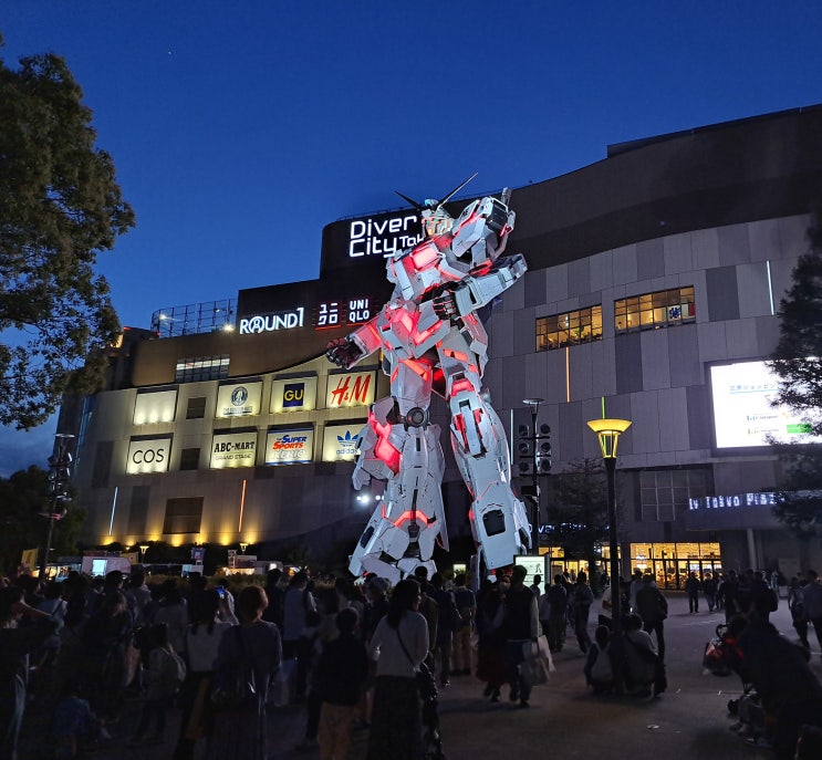  오다이바 볼거리 놀거리 풍부한 덱스 도쿄 비치 + 다이바시티 도쿄 플라자