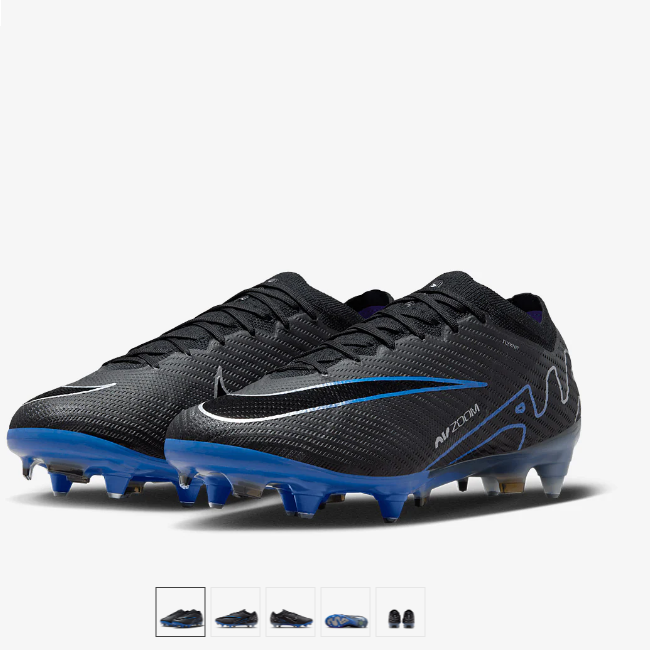  나이키 에어 줌 Mercurial Vapor XV Elite AG Pro 안티 클로그 축구화